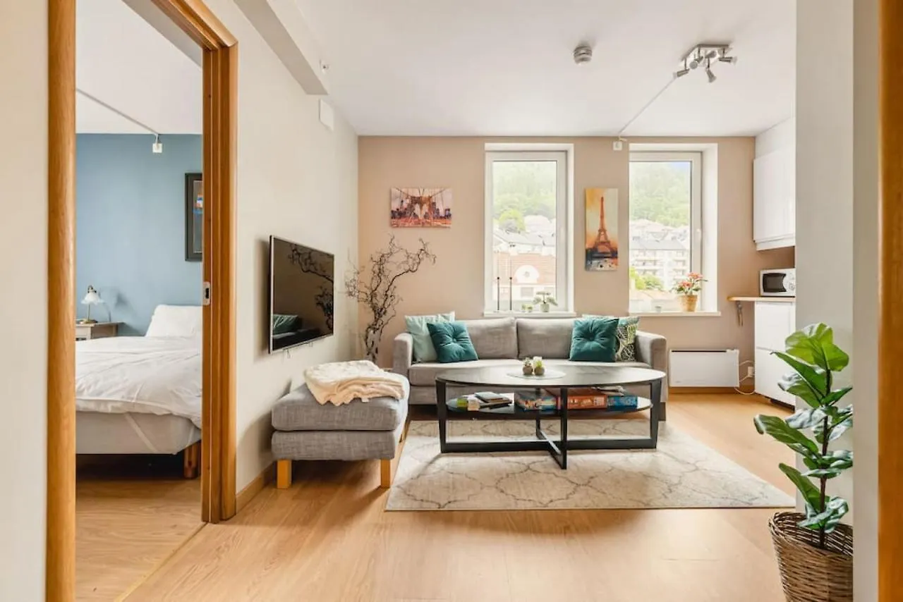 Dinbnb Apartments I Roof Terrace & Laundry In Sandviken Bergen